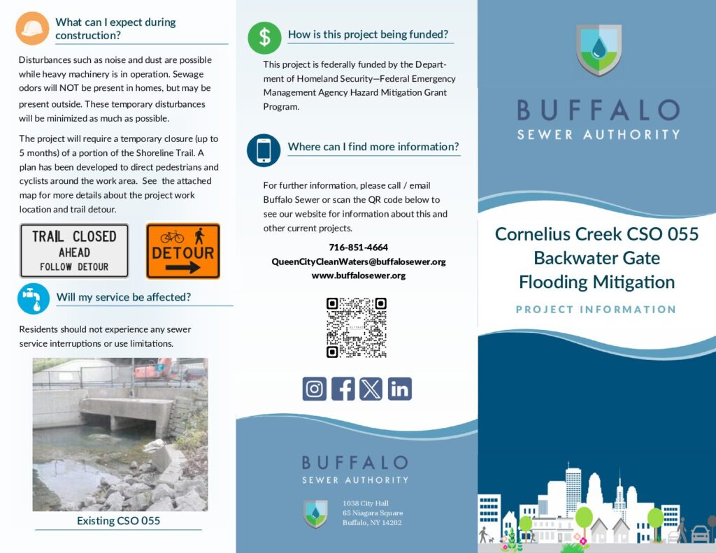 Cornelius Creek Flood Mitigation Project Ribbon Cutting